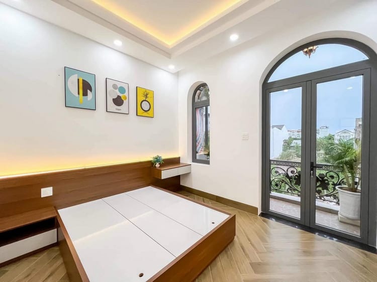 Phòng ngủ Master hiện đại và tiện ích