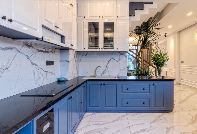 Thi công nội thất nhà phố tân cổ điển