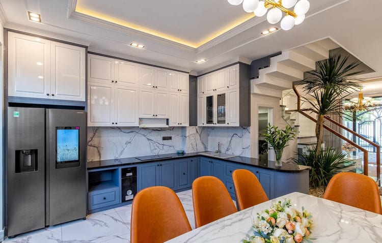 Thi công nội thất nhà phố tân cổ điển
