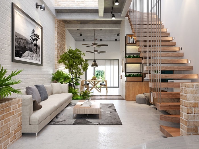 thiết kế nội thất nhà phố 1